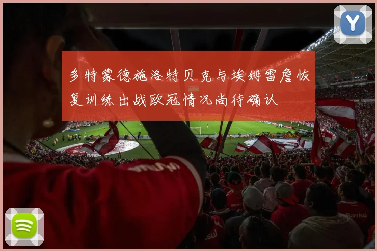 多特蒙德施洛特贝克与埃姆雷詹恢复训练出战欧冠情况尚待确认